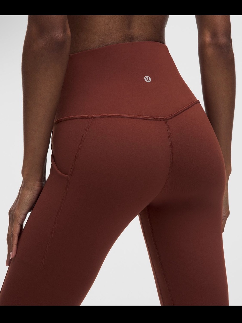 NWT Lululemon Align HR Pant 25” Pockets Cranberry Charm Size 10